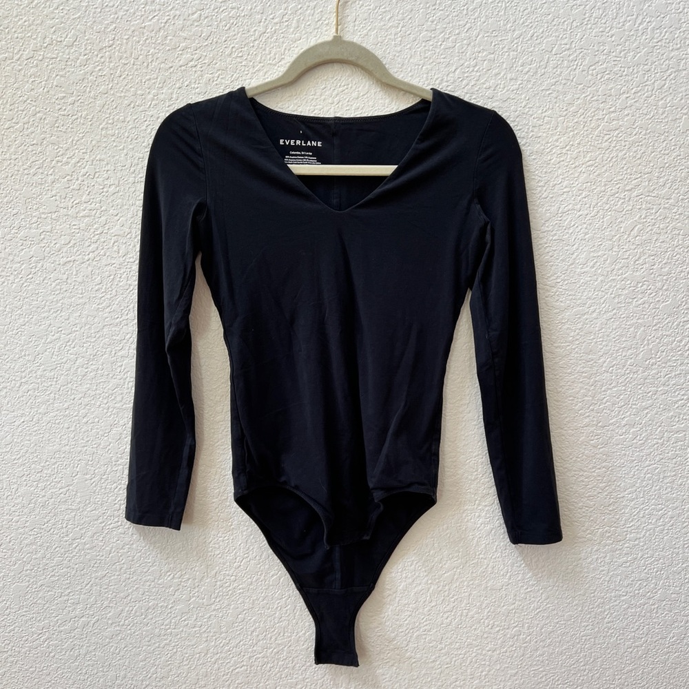 Everlane long sleeve bodysuit